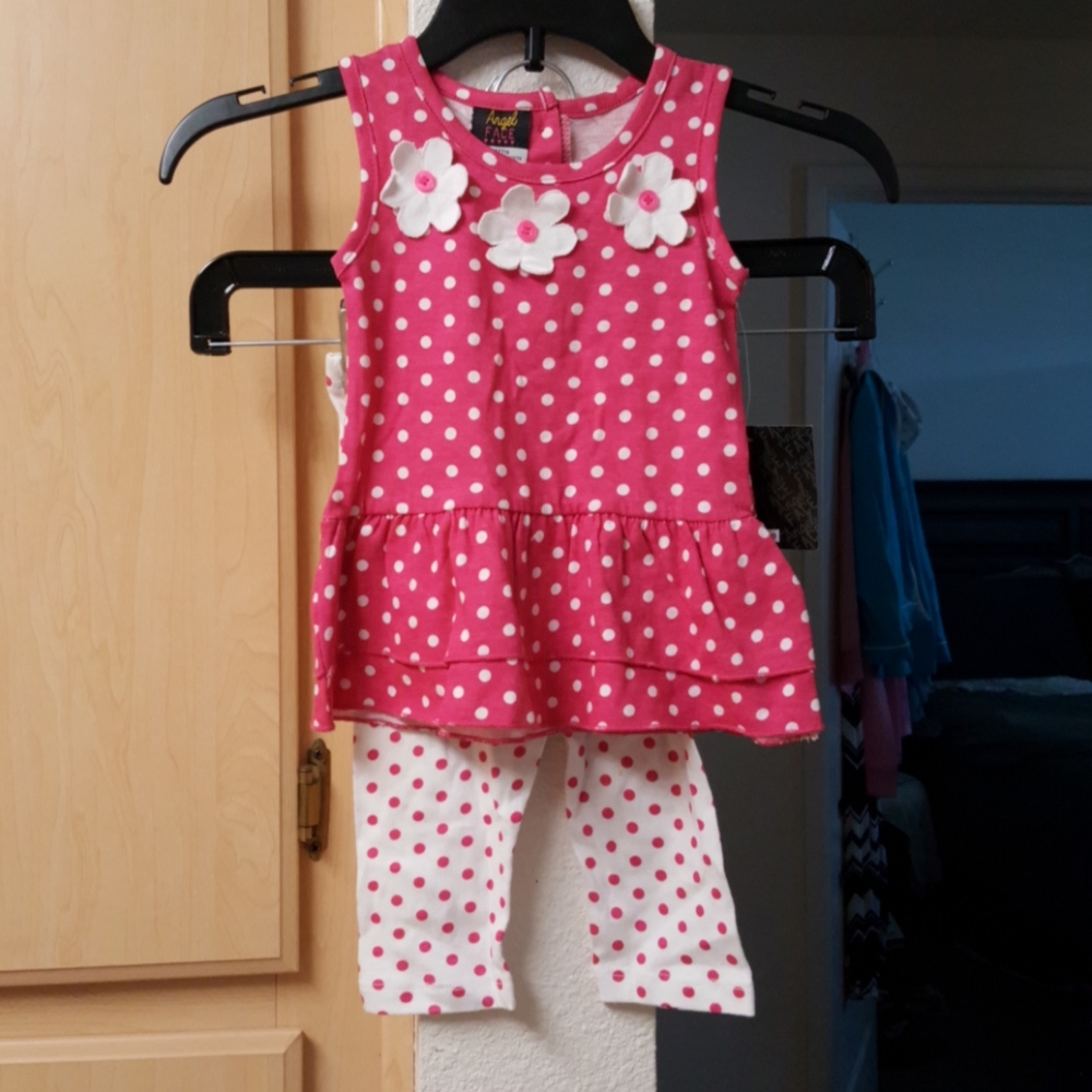 Angel Face 2pc Sleeveless Pants Set